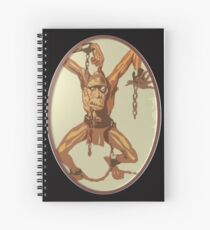 Shackled Prisoner Spiral Notebook