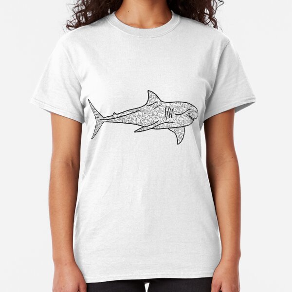 Poker Shark Fish Classic T-Shirt