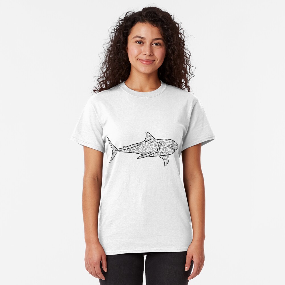 Poker Shark Fish Classic T-Shirt