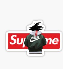 Sup Dragonball Z Son Goku Supersaiyan Sticker