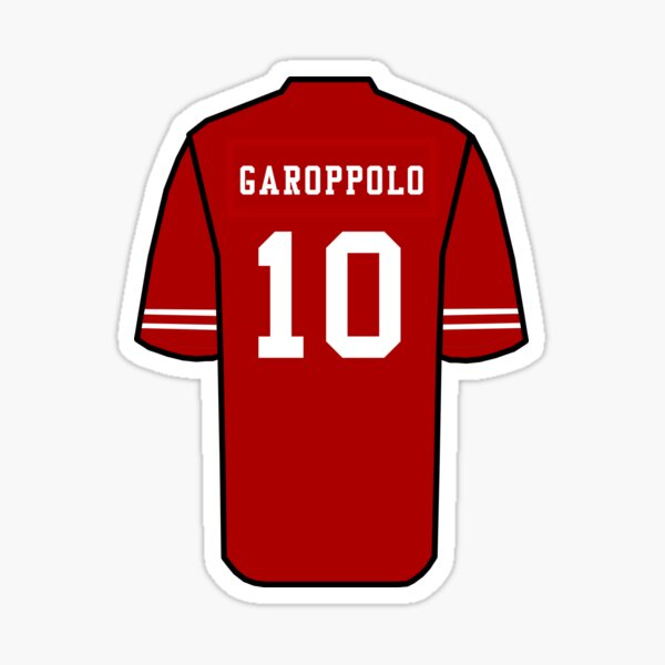 jimmy garoppolo jersey throwback