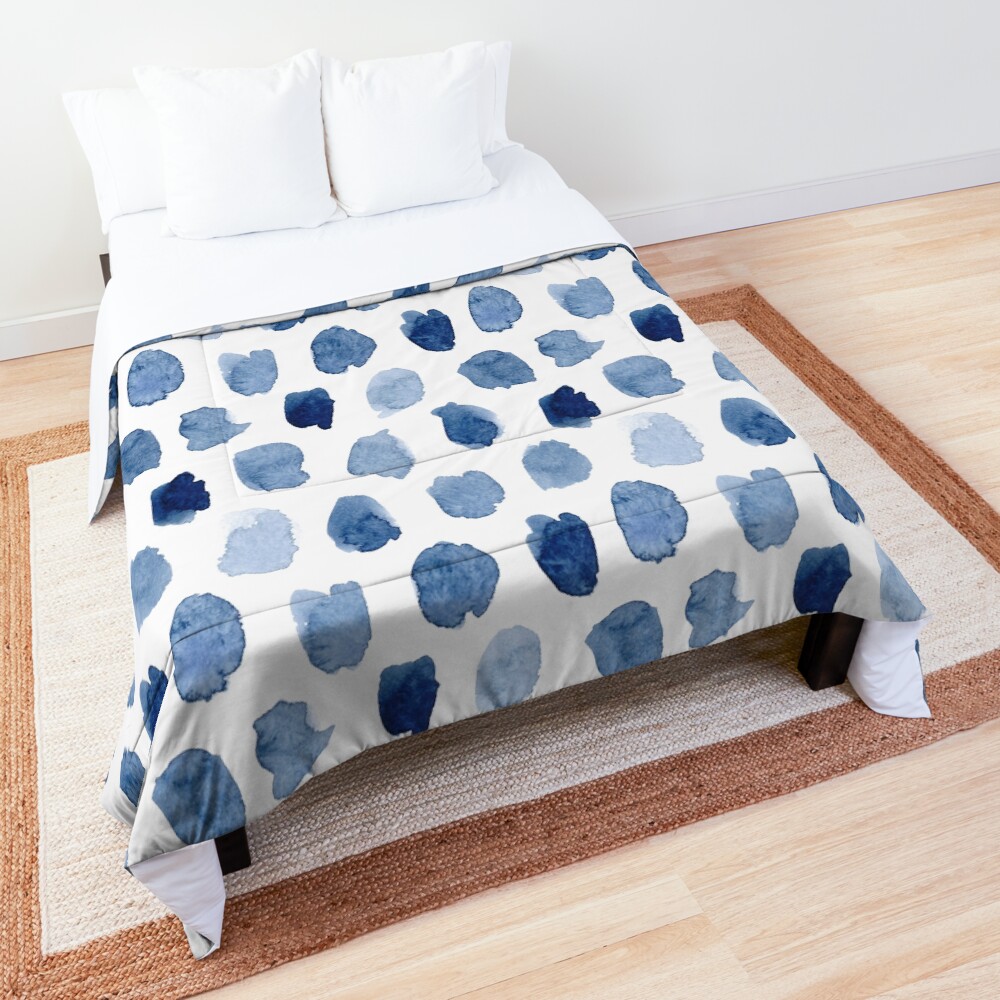 Indigo Love Comforter