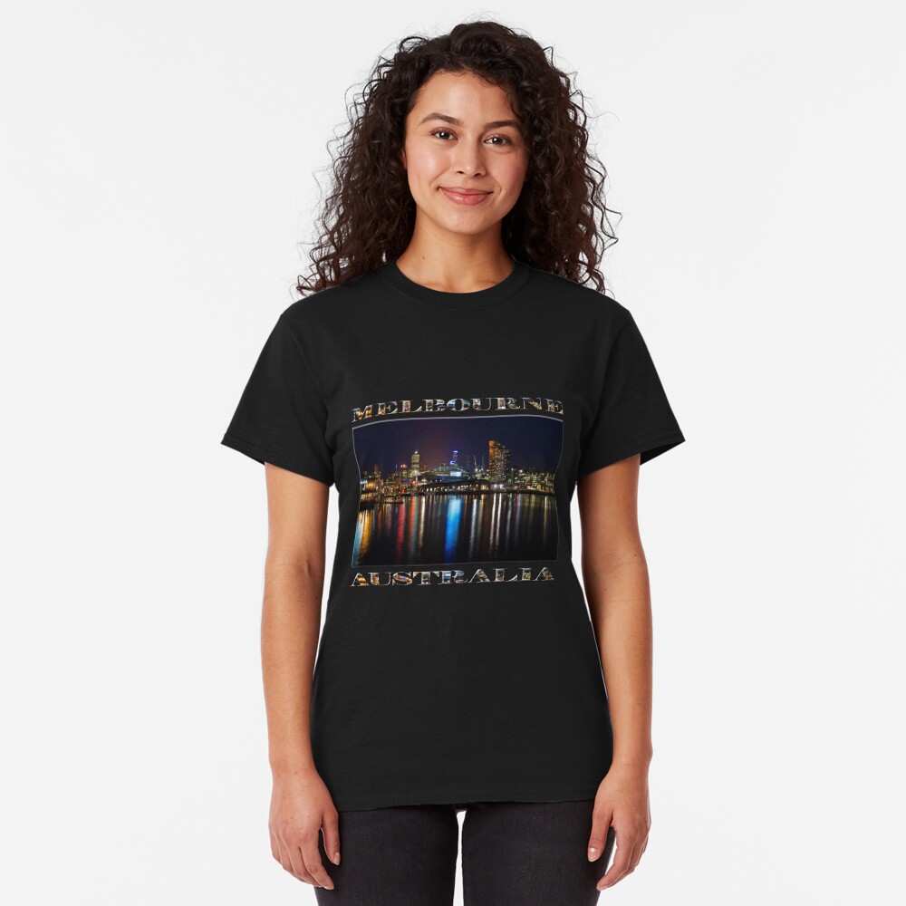 Harbour Lights (poster edition on black) Classic T-Shirt