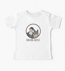 Friday Night Dinner // "Shalom Jackie" - Jim and Wilson Design Baby Tee