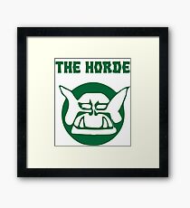 the horde Framed Print