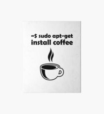 Linux Sudo Apt-Get Install Coffee Art Board