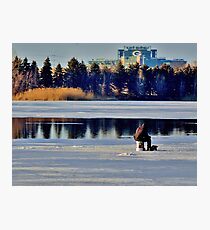 Green Bay Ice Bowl Photographic Print