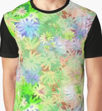 A bed of flowers. Graphic T-Shirt