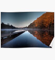 Loch Ard, Autumn colour Poster