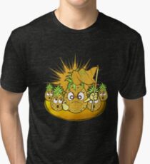 Funny Demo Pineapple Tri-blend T-Shirt