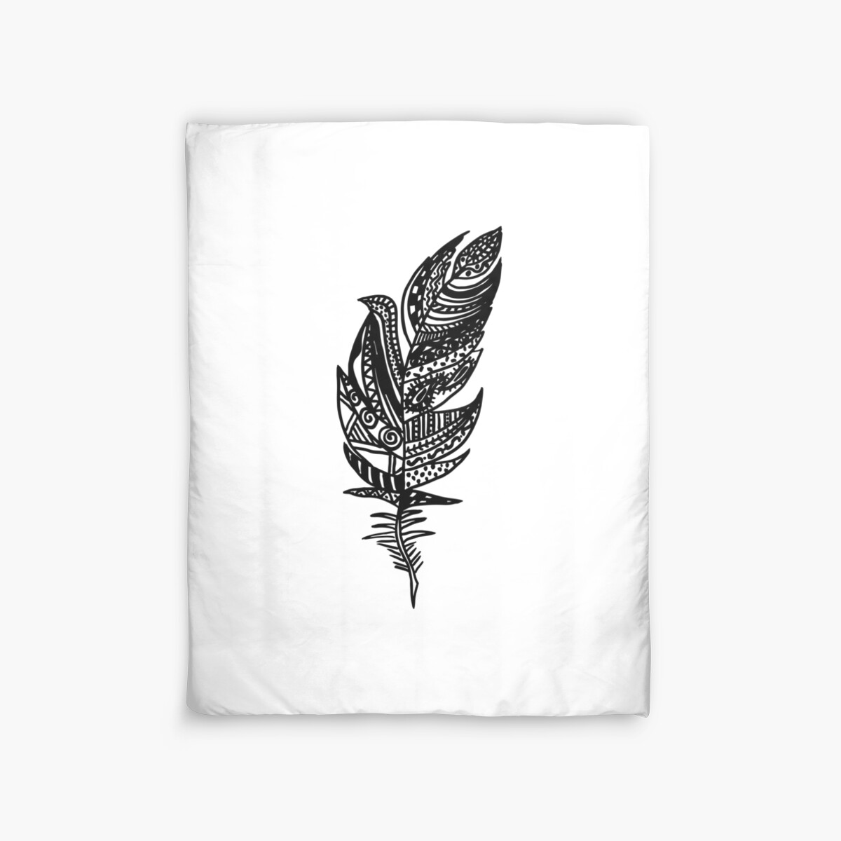"feather" Duvet Covers by ulyanaandreeva Redbubble