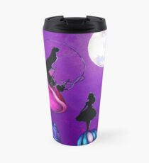 Alice in Wonderland and Caterpillar Travel Mug