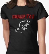 Maus Ratte Tailliertes T-Shirt