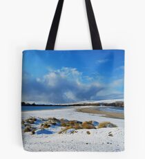 St Ninian's Isle in the Snow Tote Bag
