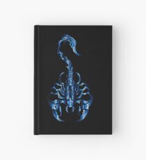 Cobalt Scorpion Hardcover Journal