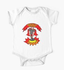 Worthy of Mjolnir Short Sleeve Baby One-Piece