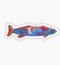 LONG FISH Sticker