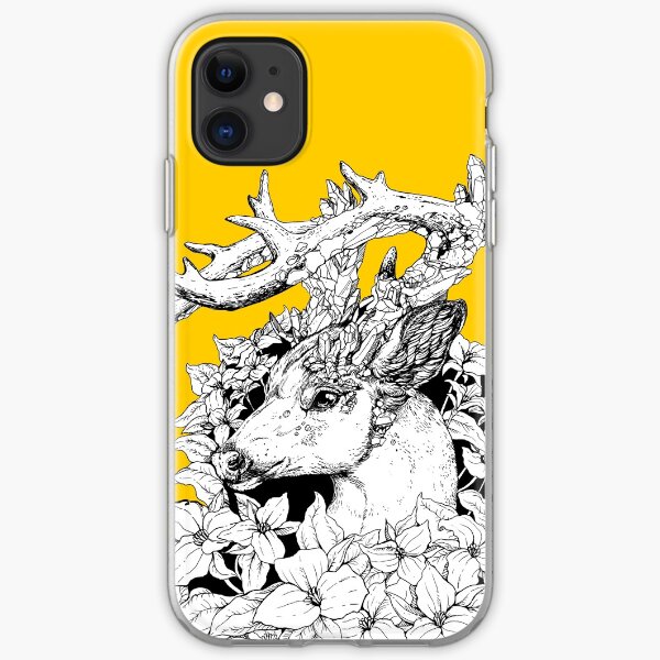 Non-typical Quartz Buck - Black and White iPhone Soft Case