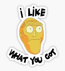 I Like What You Got - Rick and Morty Inspired Cromulan Sticker