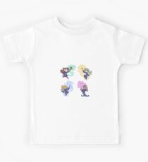 Little witch academia main 4 - mini stickers Kids Tee