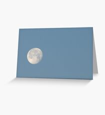Moon Greeting Card