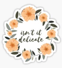 Delicate Sticker