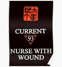 Aktuelle 93 Krankenschwester mit Wunde Poster