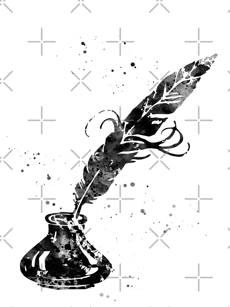 "Quill and Ink" by erzebetth Redbubble