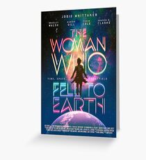 The Woman Who Fell To Earth Greeting Card