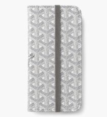 White Graph iPhone Wallet/Case/Skin