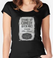 The Marvelous Mrs Maisel - GASLIGHT CAFE Women's Fitted Scoop T-Shirt