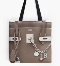 Hermes Silver Kelly Birkin Olga Bag Tote Bag