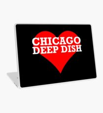 CHICAGO DEEP DISH pizza fan/lover Laptop Skin