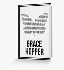 GRACE HOPPER - Women in Science Greeting Card