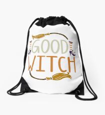 Gutes Hexe-Halloween-T-Shirt Rucksackbeutel