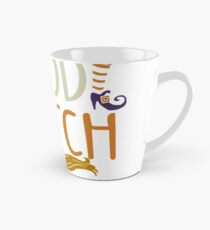 Gutes Hexe-Halloween-T-Shirt Tasse (groß)