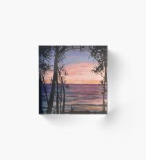 Nehan Sunset Acrylic Block