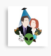 The X-Files Metal Print
