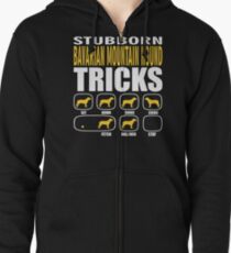 Stubborn Bavarian Mountain Hound Dog Tricks T shirt Perfect Gift For Bavarian Mountain Hound Pet Lovers Zipped Hoodie