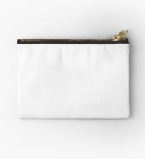 Plain - White Zipper Pouch