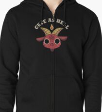Cute As Hell Zipped Hoodie