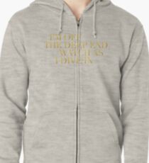 Sudadera con capucha y cremallera A Star Is Born - Shallow Letras - Lady Gaga