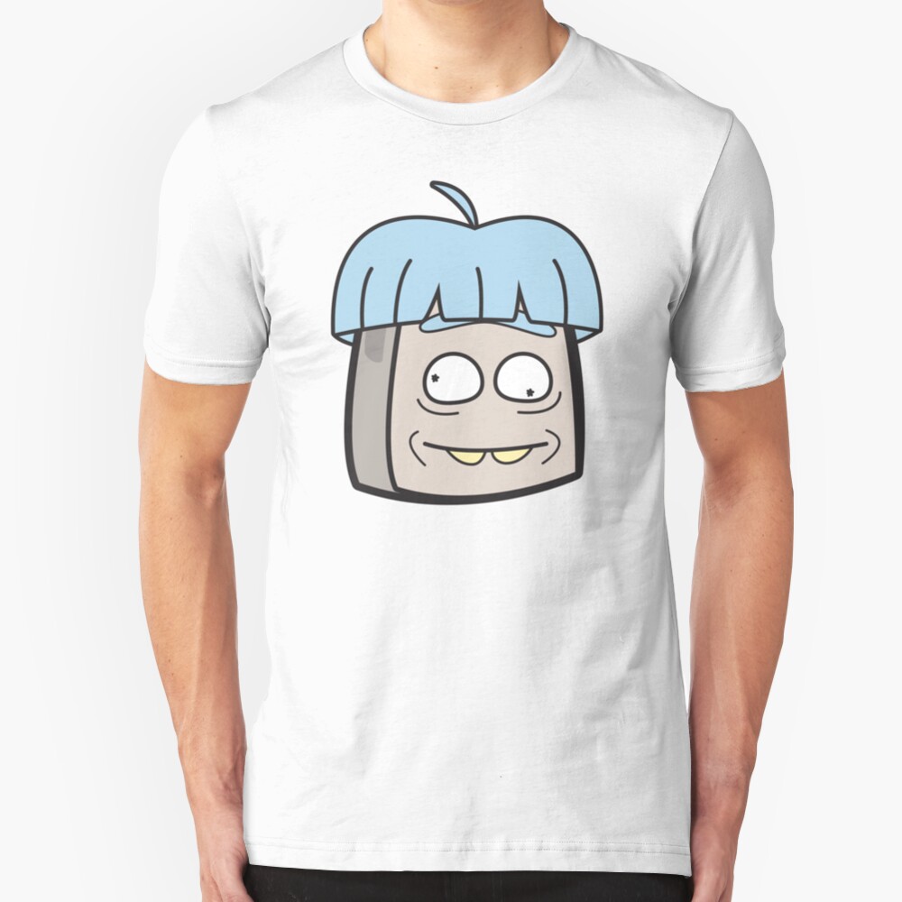 Doofus Rick - Rick and Morty Boxheadz Dimension Slim Fit T-Shirt