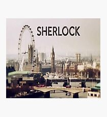 Sherlock & London Photographic Print
