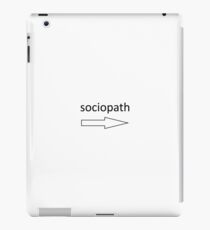 Sociopath iPad Case/Skin