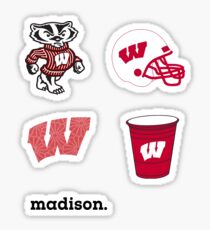 University of Wisconsin Sticker