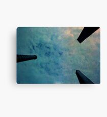 three chimney stacks Canvas Print
