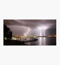 Geelong Lightning - "Three Strikes, Your Out" Photographic Print
