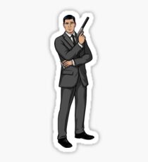 Sterling Spy Man Sticker