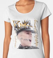 beautiful deep pink 2019 tour trauma badung Women's Premium T-Shirt